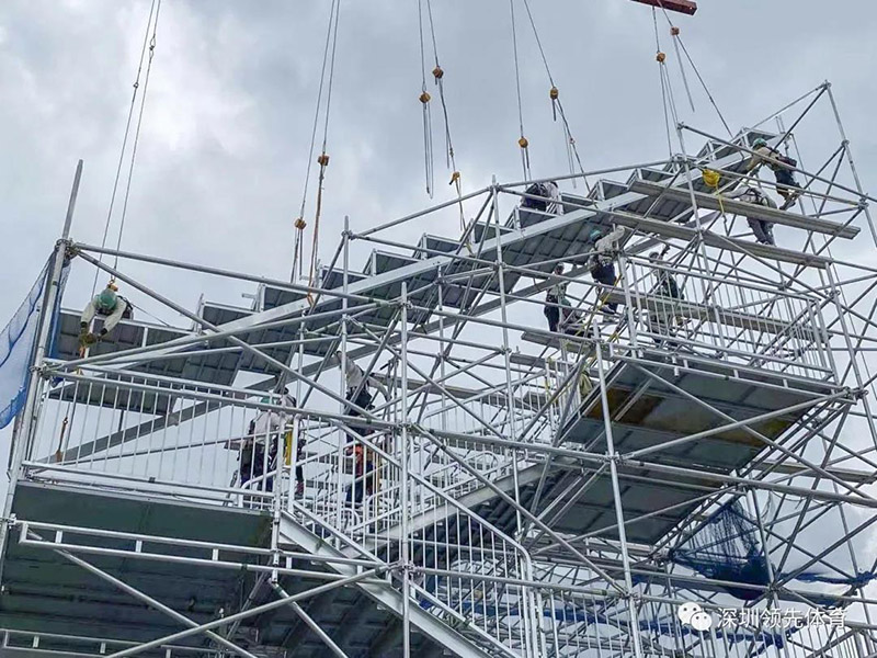 深圳領(lǐng)先體育看臺座椅品牌亮相東京奧運(yùn)賽事場館3